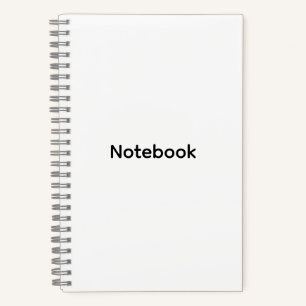 Carnet Professionnel Personnalisé Moderne Minimaliste