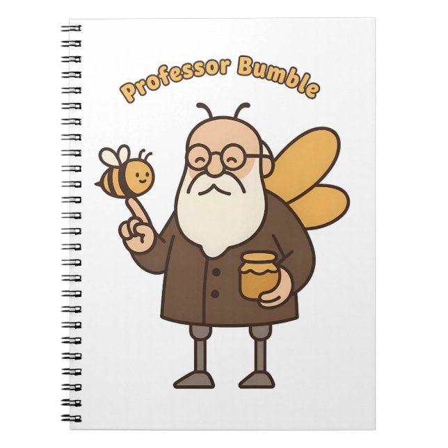 Carnet Professor Bumble Notebook (Devant)