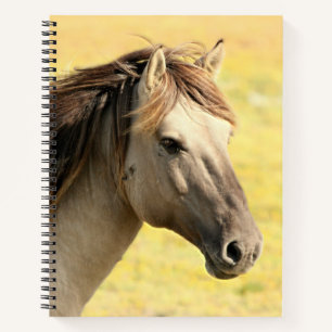 Carnet Profil du cheval beige