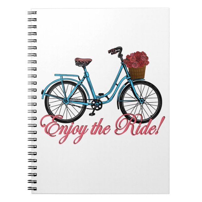 Carnet Profitez De La Promenade Bicyclette (Devant)