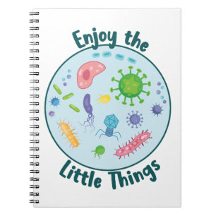 Carnet Profitez des petites choses amusantes Biologie
