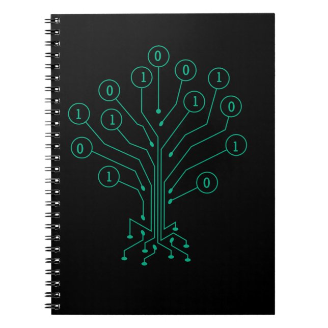 Carnet Programmation informatique de codage d'arbre binai (Devant)