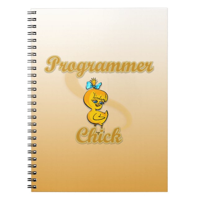 Carnet Programmer Chick (Devant)