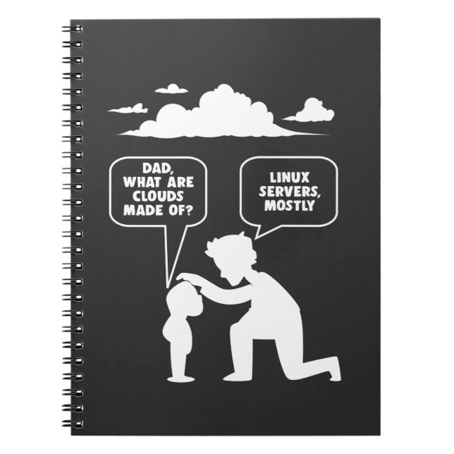 Carnet Programmeur informatique développeur Linux Nerd (Devant)