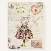 Projet de couture sur papier mûrier artisanal pers