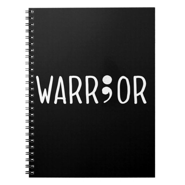 Carnet Projet Semicolon Warrior (Devant)