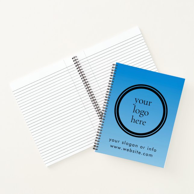 Carnet Promotion commerciale ronde moderne (Intérieur)