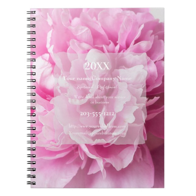 Carnet promotionnel que vous customisez - HAMbyWG (Devant)