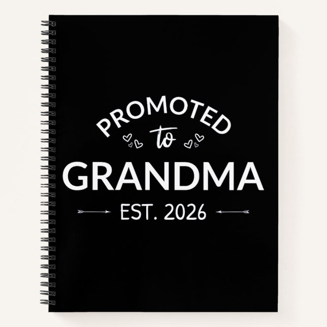 Carnet Promu À Grand-Mère Est. 2026 II (Devant)