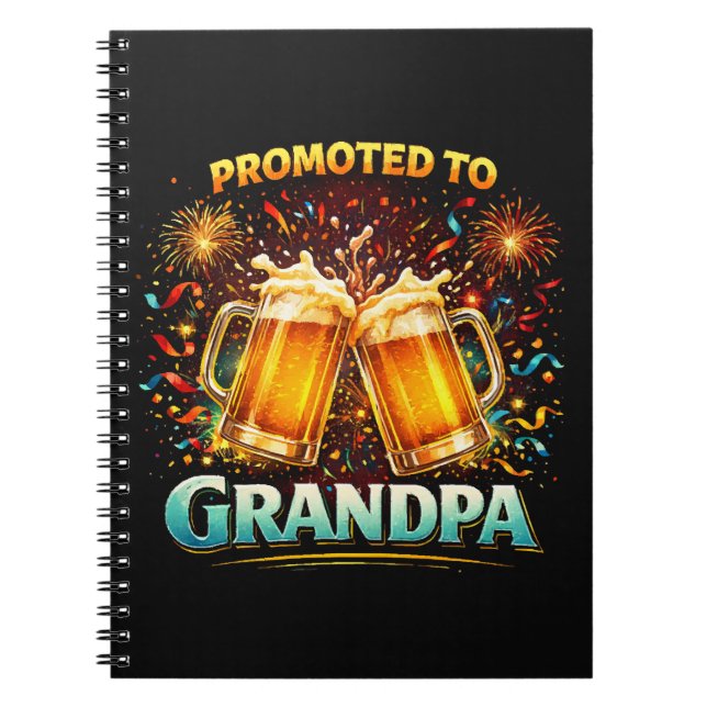 Carnet Promu au Grand-Père Futur (Devant)