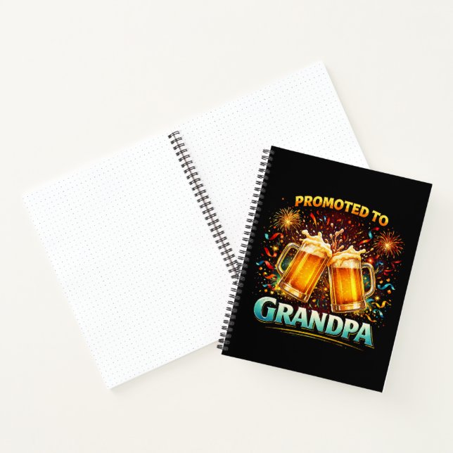 Carnet Promu au grand-père futur (Intérieur)