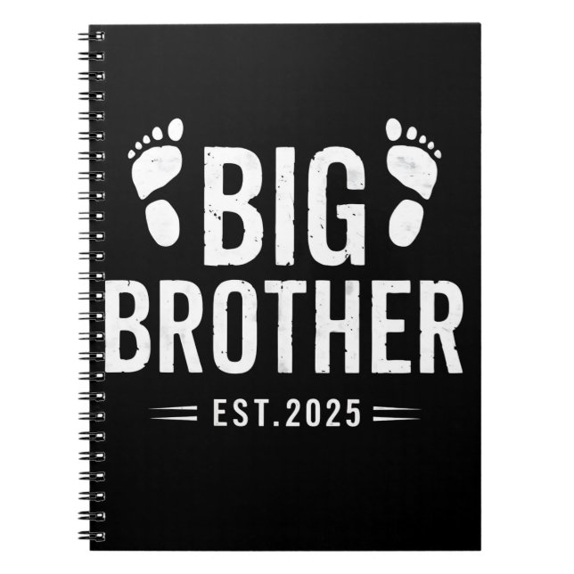 Carnet Promu dans Big Brother Est. 2025 Bébé Annonce (Devant)