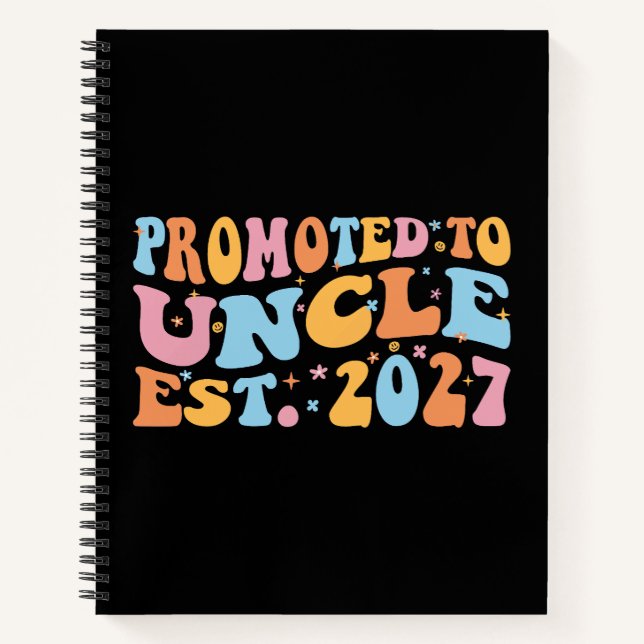 Carnet Promu Oncle Estimé 2027 Nouvel Oncle (Devant)