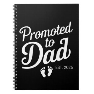 Carnet Promu Papa EST 2025 Drôle Futur Papa