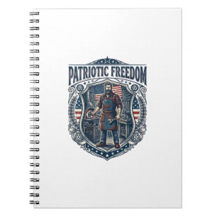 Carnet Propriétaire de petite entreprise patriotique