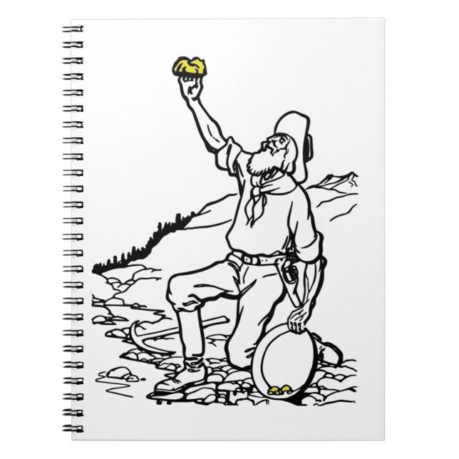 Carnet Prospecteur Gold Miner (Devant)