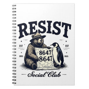 Carnet Protéger le parc national anti-Trump 8647 contre l