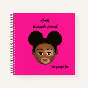 Carnet #Proud2BNaturalMe Journaux de Gratitude personnali