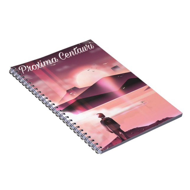 Carnet Proxima Centauri Science-fiction croiseur terrestr (Côté Droit)