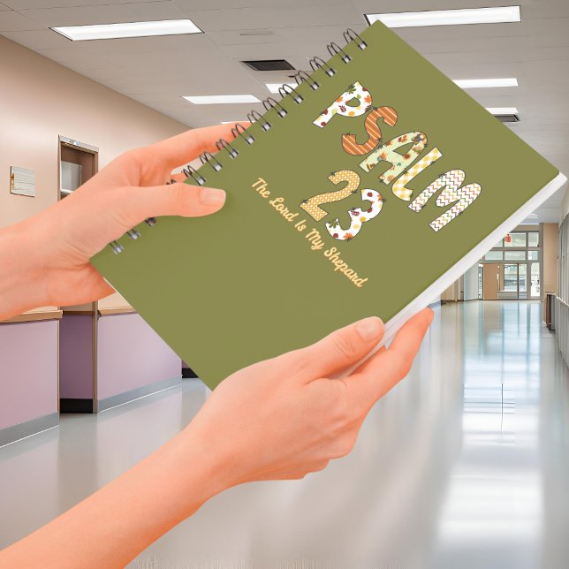 Carnet Psaume 23 Écriture de la foi d'automne (Créateur téléchargé)