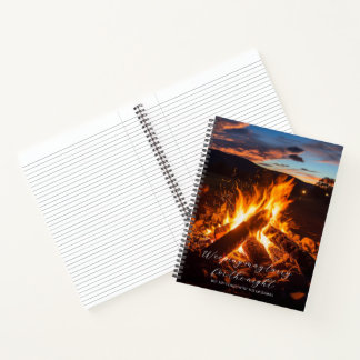Carnet Psaume 30:5 Étude Biblique Feu de Camp Personnalis