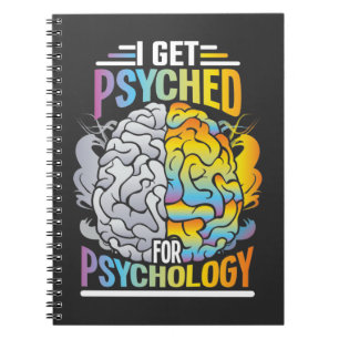 Carnet Psyched For Psychology Major Psychiatrist Étudiant