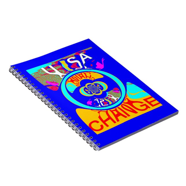 Carnet Psychedelic Groove : Pop Art Énergie Abstraite (Côté Droit)