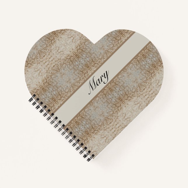 Carnet Psychedelic Moutons chauds laine personnalisable (Devant)