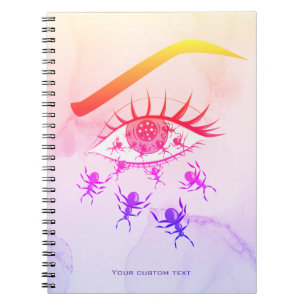 Carnet Psychédélique Tirée Trippie Hippie Horreur