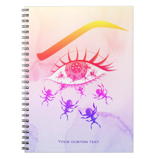 Carnet Psychédélique Tirée Trippie Hippie Horreur