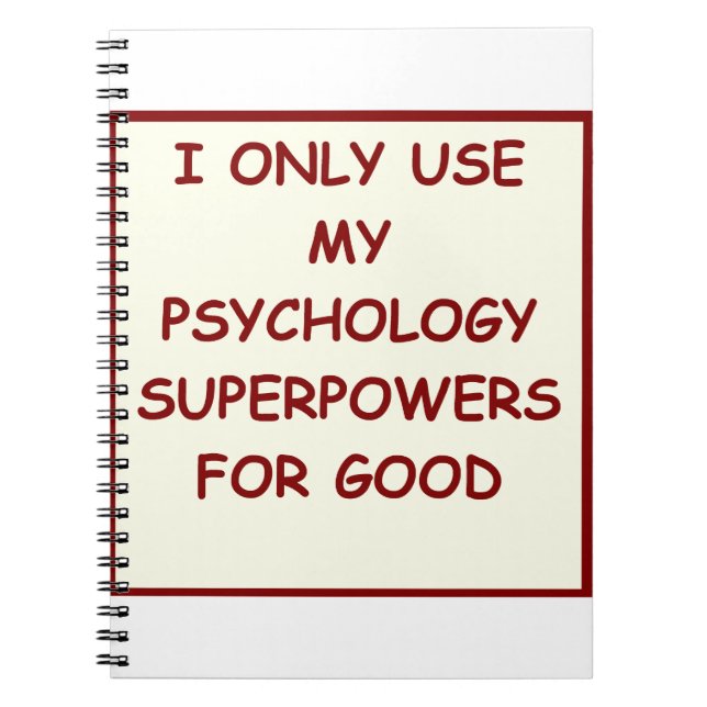 Carnet psychologue de paychology (Devant)