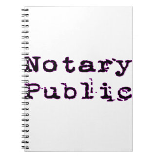 Carnet Public notaire
