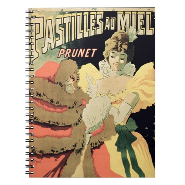 Carnet Publicité par affichage "pastilles de miel" par (Devant)