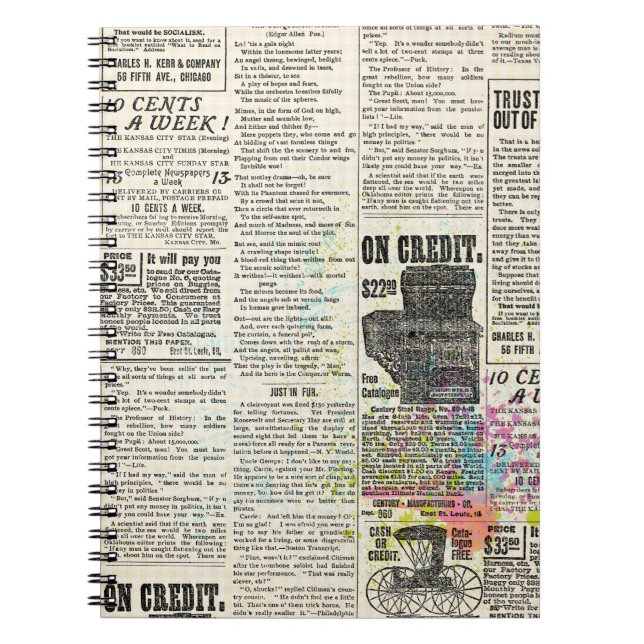 Carnet publicité vintage (Devant)