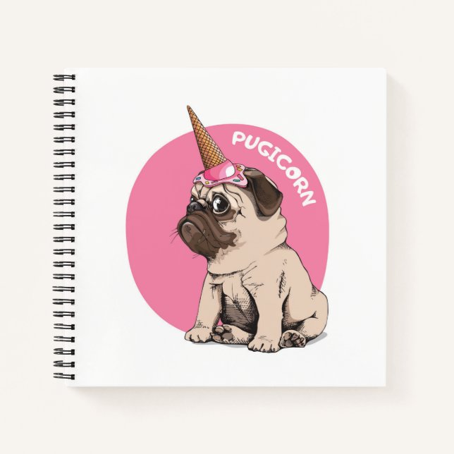 Carnet Pugicorn (Devant)