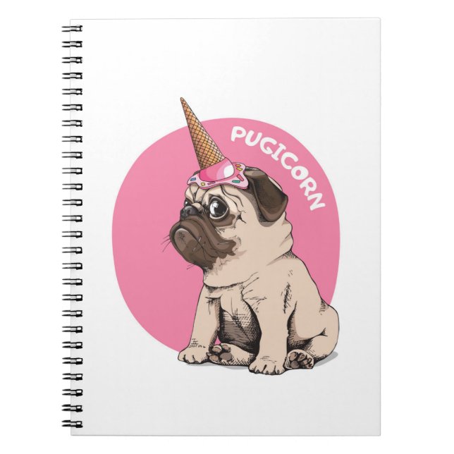 Carnet Pugicorn (Devant)