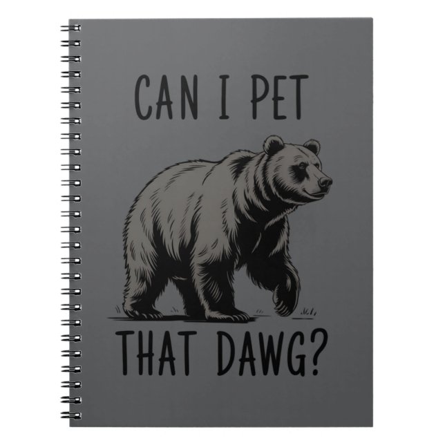 Carnet Puis-je caresser ce chien ? Ours Mème Drôle de Chi (Devant)