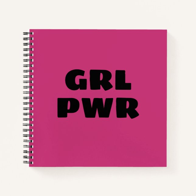 Carnet Puissance de la fille - (Devant)