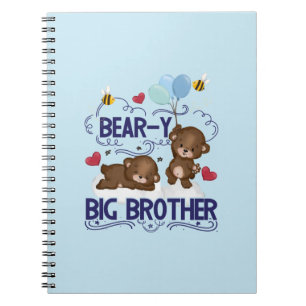 Carnet Pun de frère aîné très très grand ours