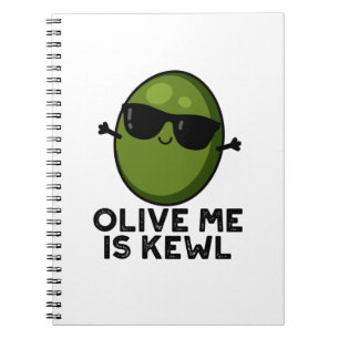 Carnet Pun d'olive Me Est Kewl Cool
