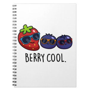 Carnet Pun Frais de Fraise et Myrtille Drôle