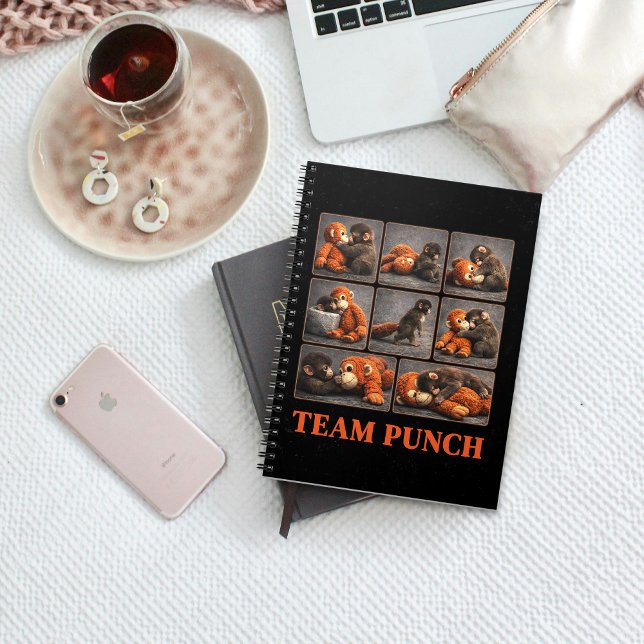 Carnet Punch Bébé Singe (Créateur téléchargé)