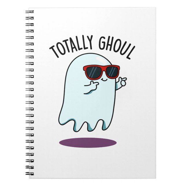 Carnet Punition de fantôme d'Halloween drôle et cool tota (Devant)