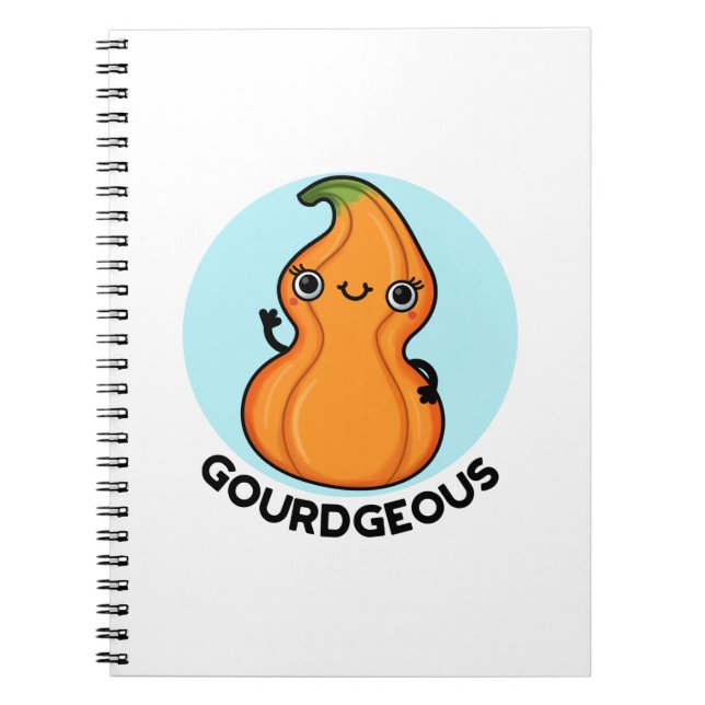 Carnet Punition de légume de courge drôle magnifique (Devant)
