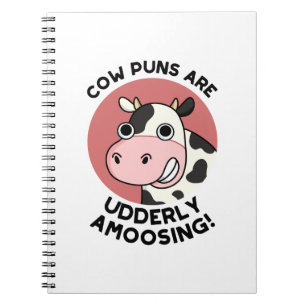 Carnet Puns de vache complètement amusants et drôles