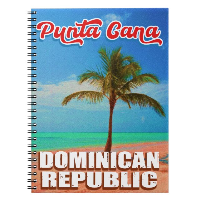 Carnet Punta Cana Dominicaine - Souvenir Vintage 80s (Devant)