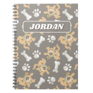 Carnet Puppy Scooby-Doo Bone & Motif Empreinte de patte