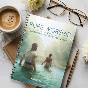 Carnet Pure Culte 2025 Convention JW Custom