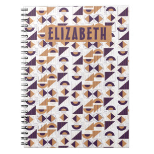 Carnet Purple and gold Aesthetic abstract