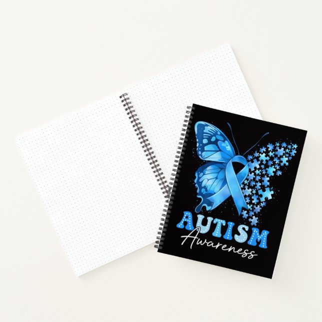Carnet Puzzle Papillon Coloré (Intérieur)